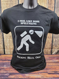 The Hocking Hills Store black cotton t-shirt with